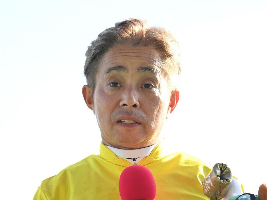 岩田康誠騎手（撮影・奈良武）