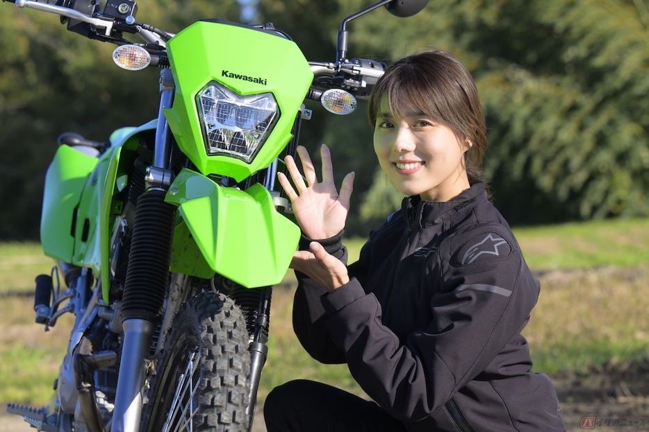 オンでもオフでも楽しめる『KLX230 S』はコスパ良く感じる