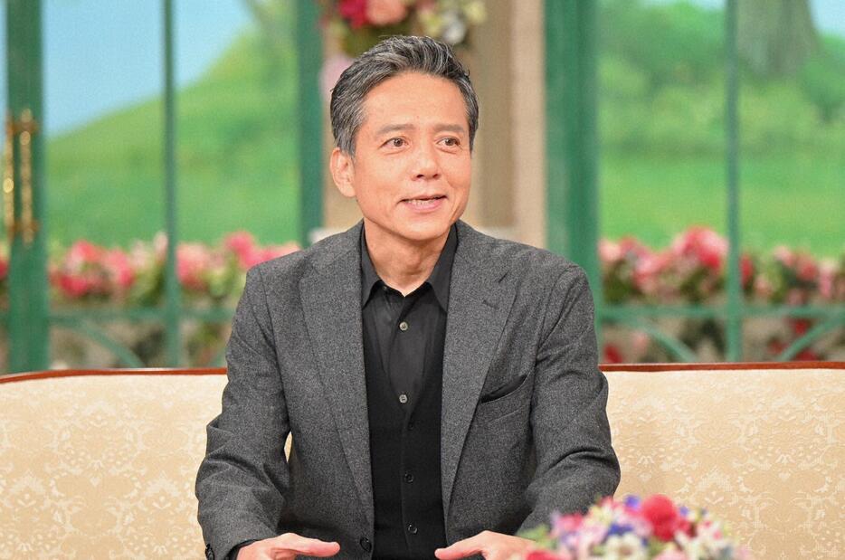 トーク番組「徹子の部屋」に出演する勝村政信さん＝テレビ朝日提供