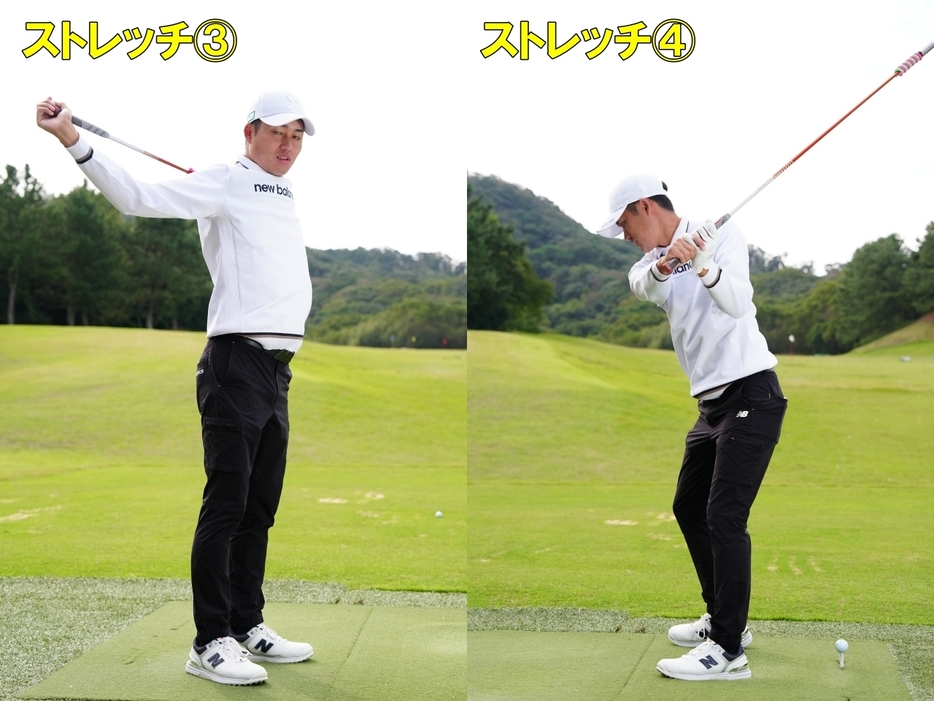 肩甲骨を緩め、体全体をストレッチ