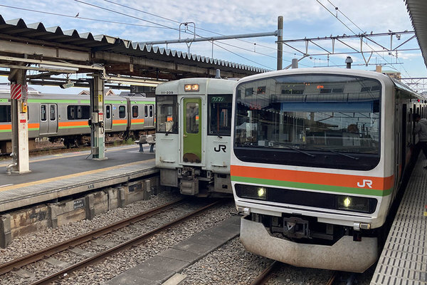 高麗川駅（乗りものニュース編集部撮影）。