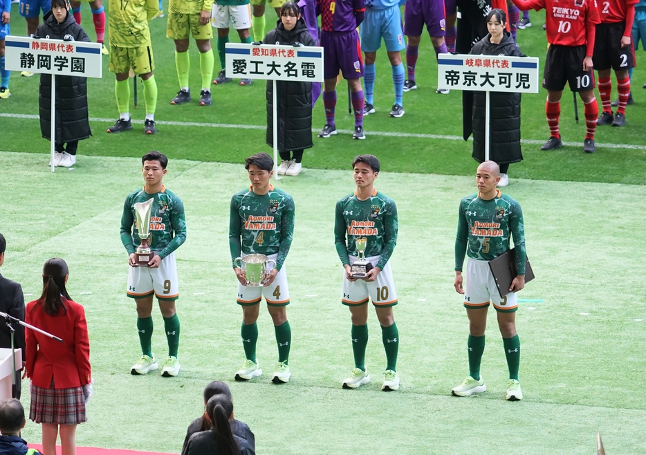 青森山田(写真＝矢島公彦)