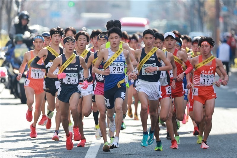 昨年の男子1区先頭集団