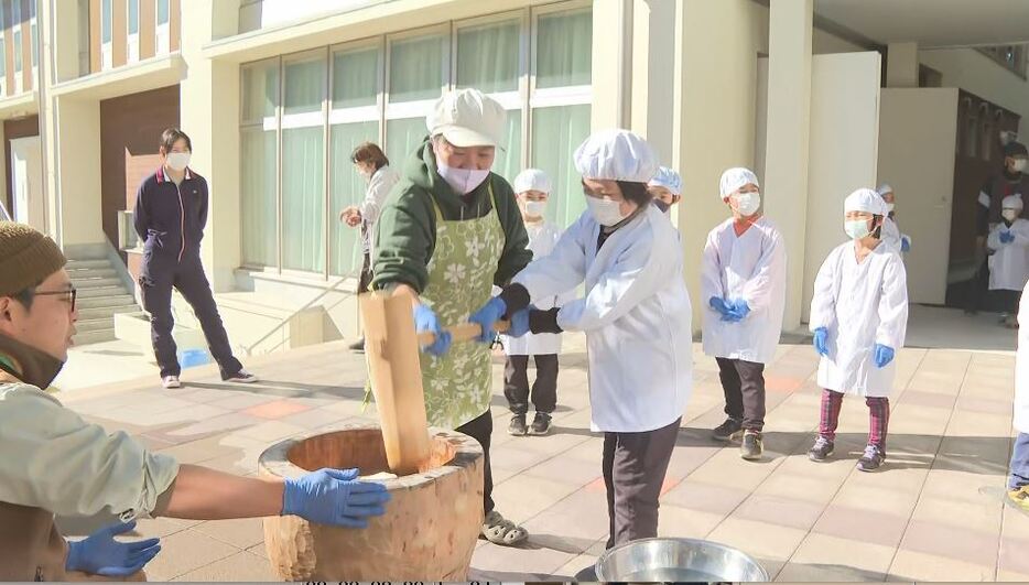 餅つき