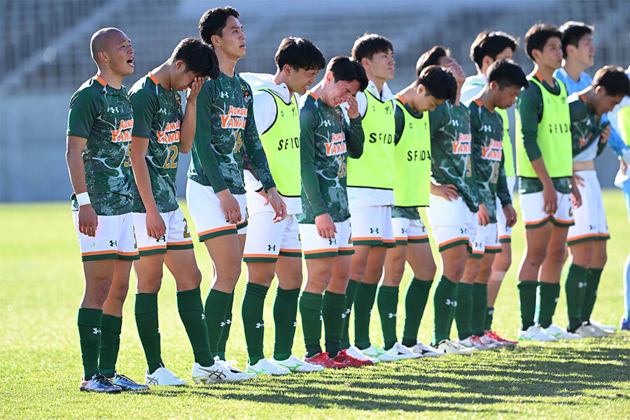 青森山田がまさかの初戦敗退となった【写真：徳原隆元】