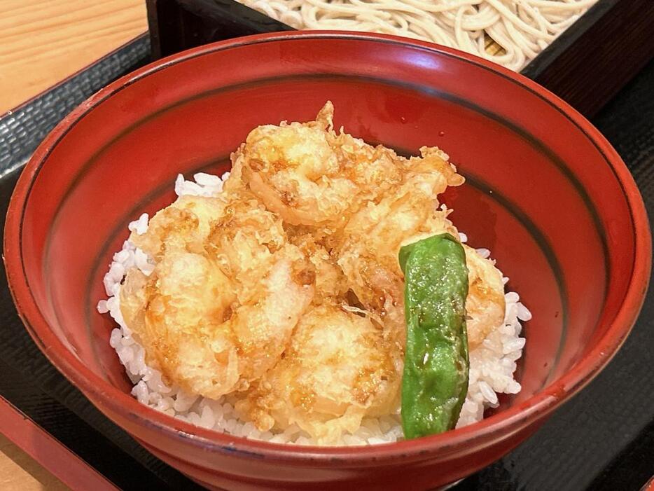 小エビだけかき揚げ丼