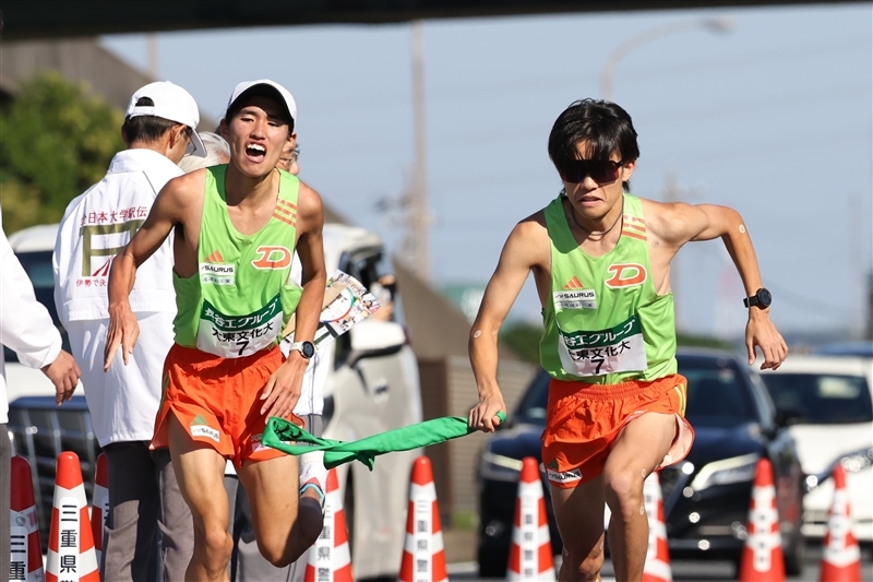 全日本大学駅伝3区・中澤と4区入濵