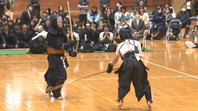 琴平高校で開かれた「異種武道大会」