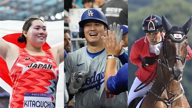 流行語大賞トップ10に輝いたスポーツ選手ら(写真：松尾/アフロスポーツ)(写真：AP/アフロ)(写真：エンリコ/アフロスポーツ)