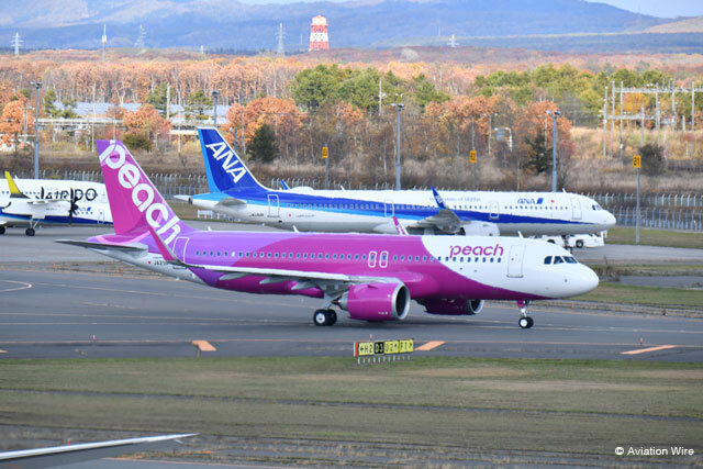 ANAホールディングスの完全子会社となったピーチ＝PHOTO: Tadayuki YOSHIKAWA/Aviation Wire