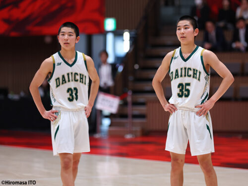 福岡第一をけん引する宮本聡（左）と耀 [写真]＝伊藤大允