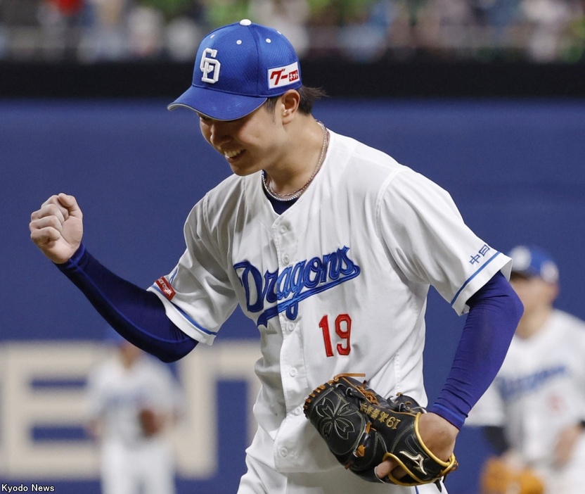 中日・髙橋宏斗 (C)Kyodo News