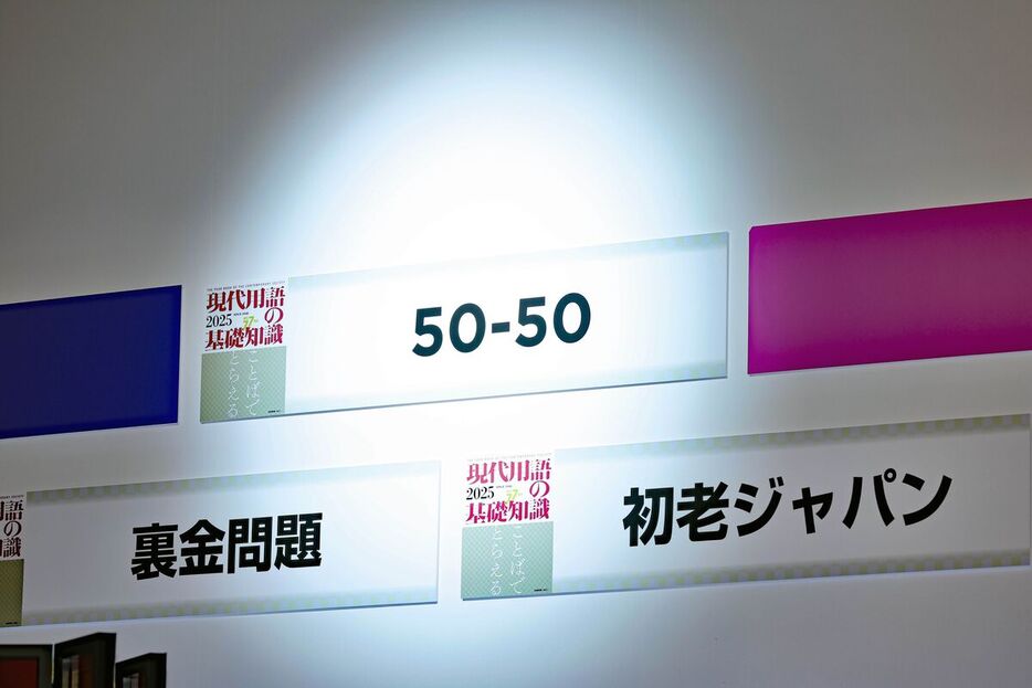 「ユーキャン新語・流行語大賞」のトップテンに選ばれた、米大リーグの大谷の「５０―５０」