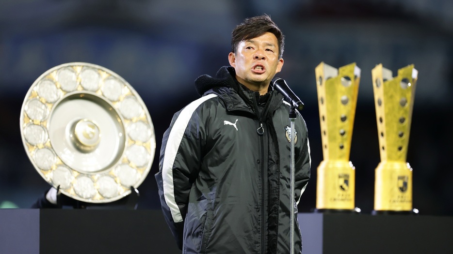 川崎Fで一時代を築いた鬼木氏 (C)J.LEAGUE