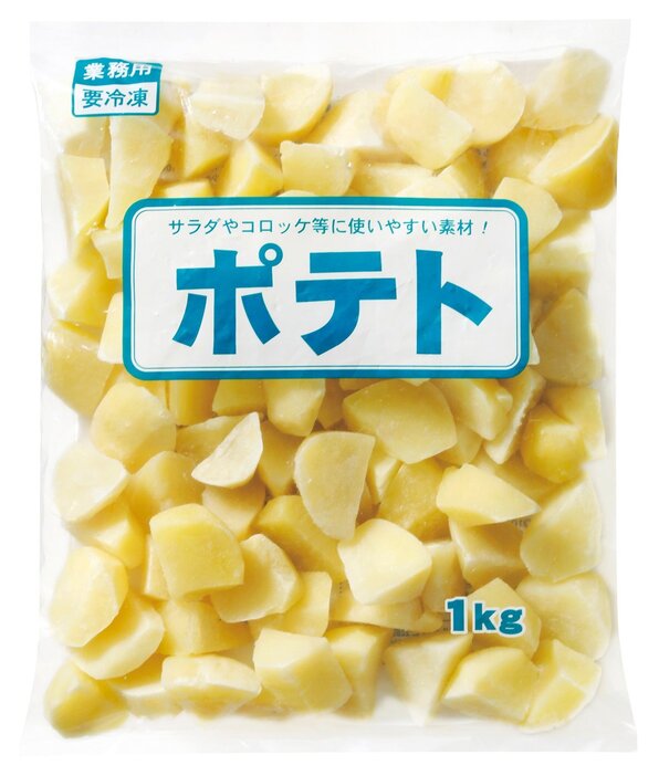 ・冷凍ポテト　1kg　¥354