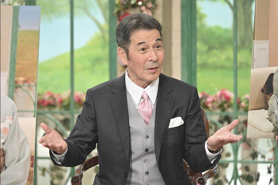 12月17日に放送される「徹子の部屋」に出演する井上順さん＝テレビ朝日提供