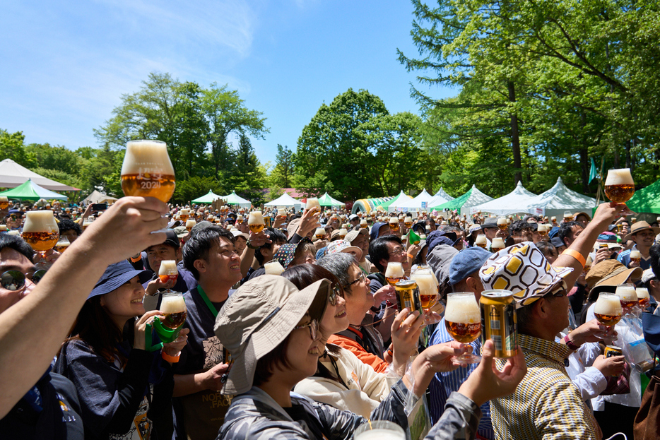 「よなよなエールの超宴2024 in 新緑の北軽井沢」(写真提供：株式会社ヤッホーブルーイング)