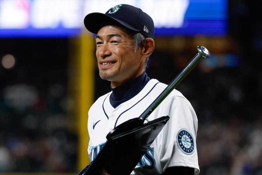 マリナーズのイチロー氏（球団会長付特別補佐兼インストラクター）【写真：Getty Images】