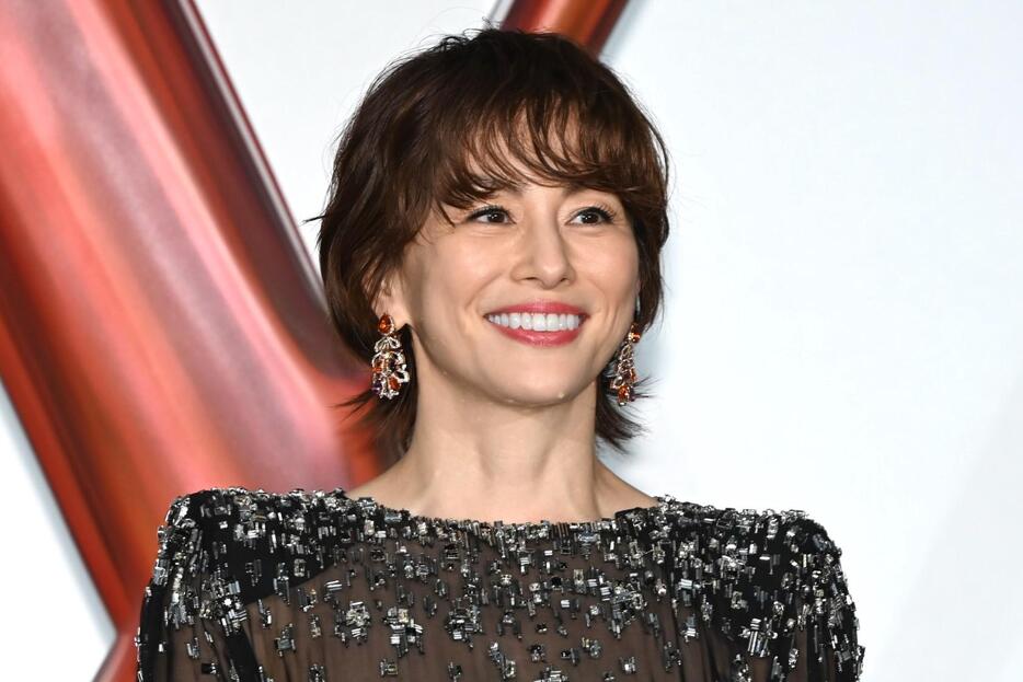 映画「劇場版ドクターX FINAL」の初日舞台あいさつに出席した米倉涼子さん