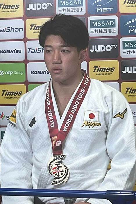 男子73キロ級で初出場初優勝した田中龍雅【写真：編集部】