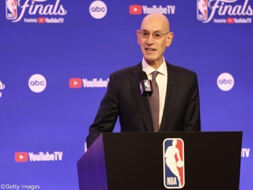 NBAコミッショナーのアダム・シルバー[写真]=Getty Images