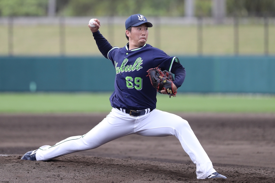 トレードが決まった今野 龍太投手