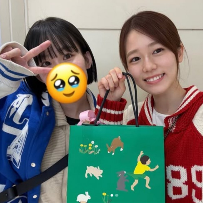 川口葵、妹との2ショット　※「川口葵」インスタグラム