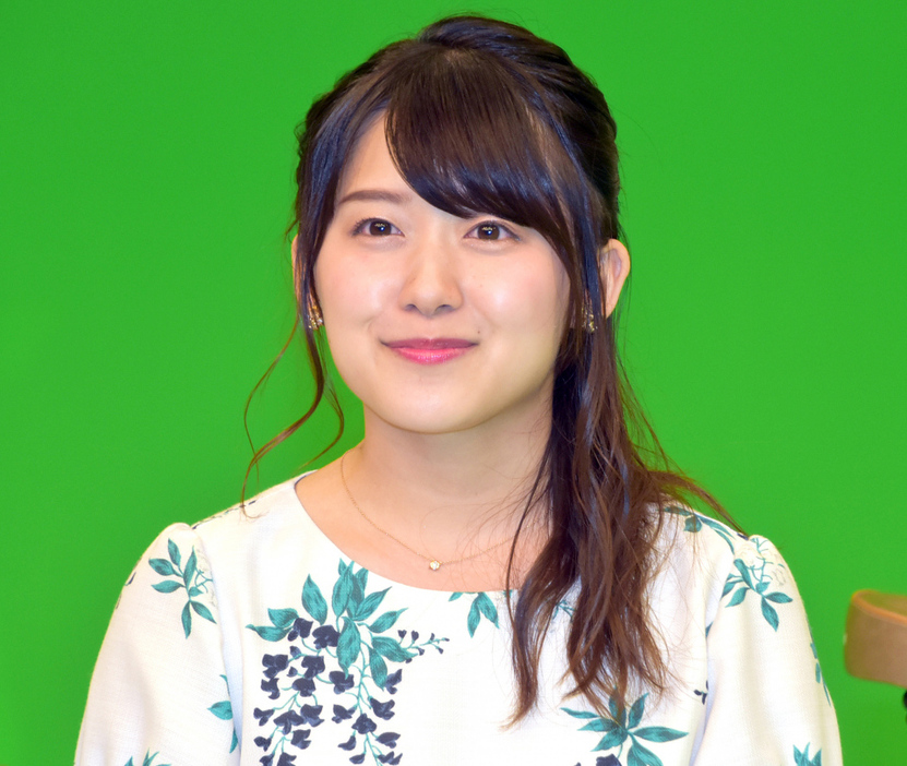 尾崎里紗アナ （C）ORICON NewS inc.