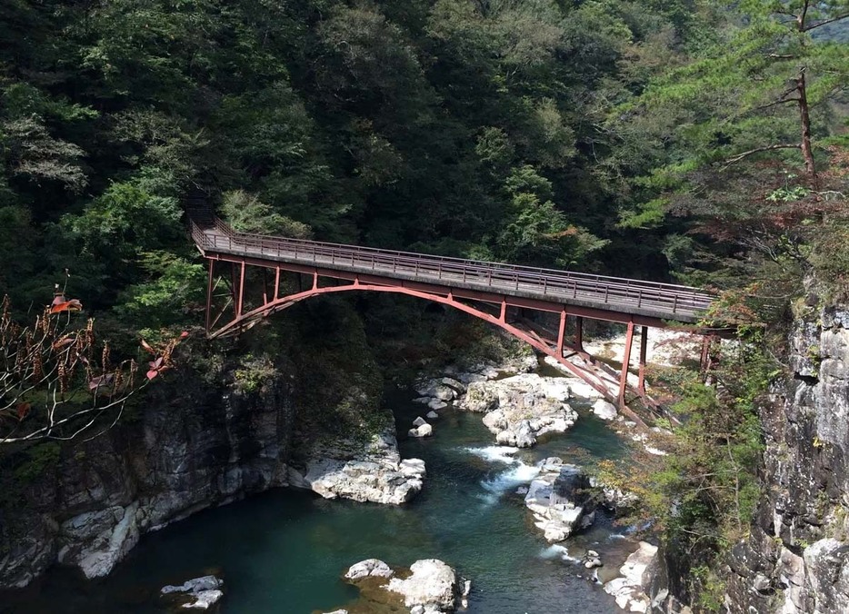 観光スポット：龍王峡