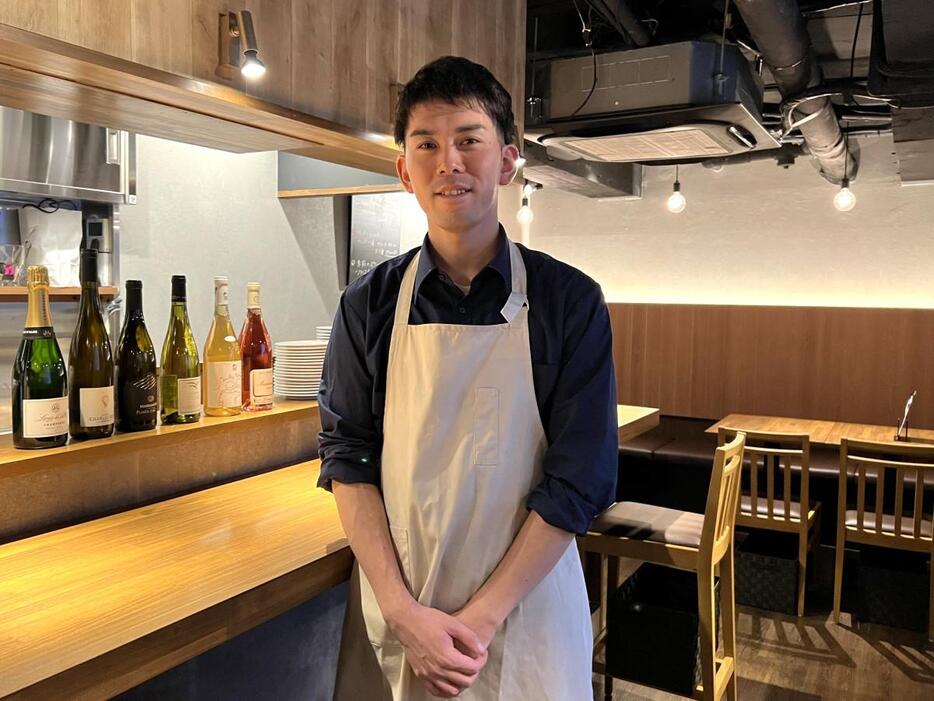 「Grill＆Bistro K」店主の杉浦孝太郎さん