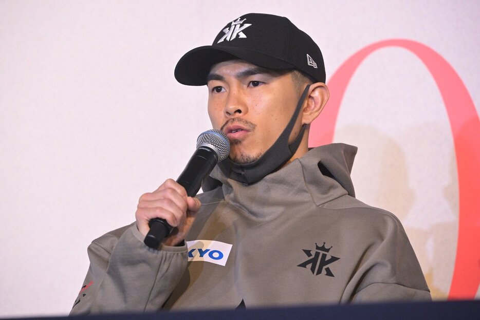 試合中止が発表された井岡一翔