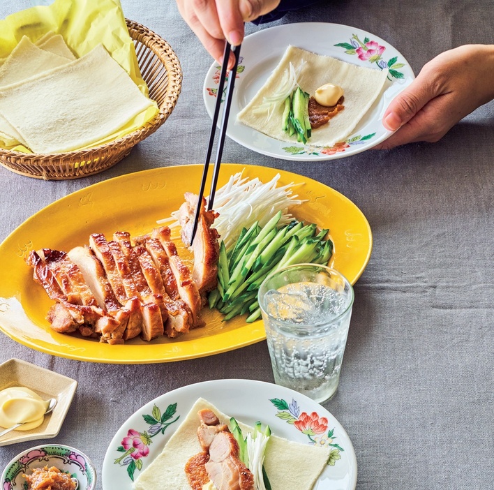 ワイワイ囲む食卓にぴったり！身近な食材で高級中華の味わい「北京ダック風チキン」