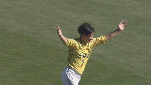 上田西の攻撃の中心は松本翔琉選手