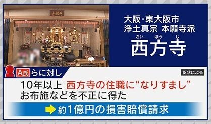 浄土真宗本願寺派の寺の一つ『西方寺』