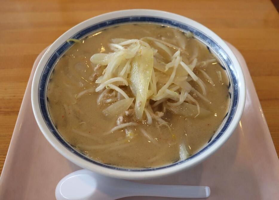 名物の味噌ラーメン