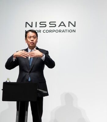 日産・内田社長(左)とホンダ・三部社長　　by Gettyimages