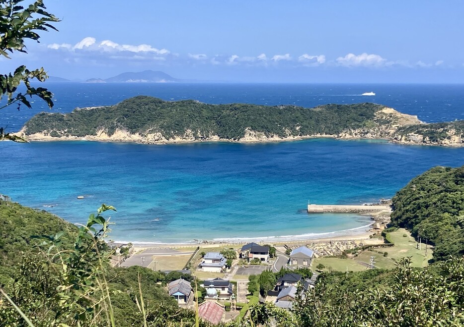 ▲ ユネスコの世界遺産に登録されている上五島の「頭ヶ島の集落」は、禁教期に移住してきた潜伏キリシタンが信仰を続けた場所