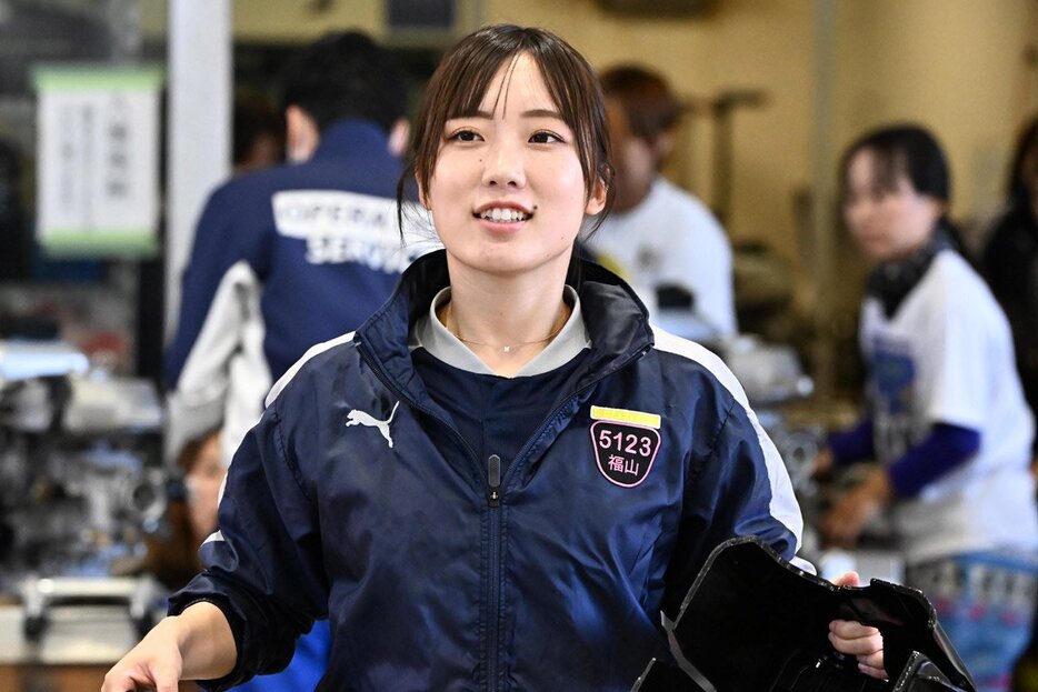 大学時代は女子野球の選手だった福山恵里奈