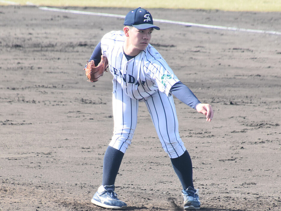 １年生ながら大学日本代表候補強化合宿に招集された仙台大の大城海翔　photo by Kikuchi Takahiro