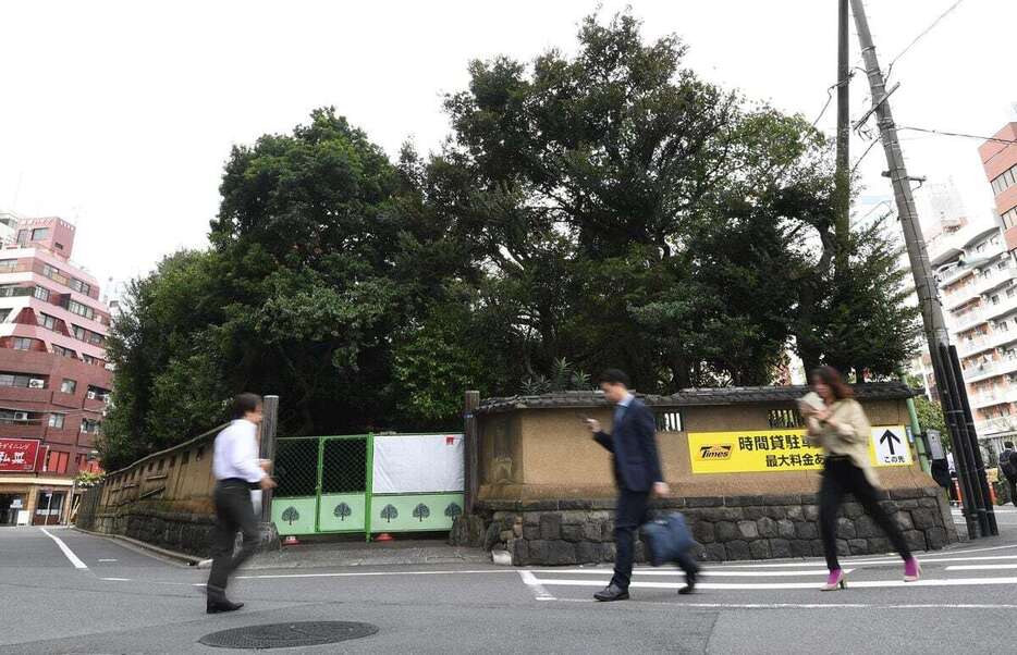 地面師事件の舞台となった東京都品川区の土地＝平成３０年