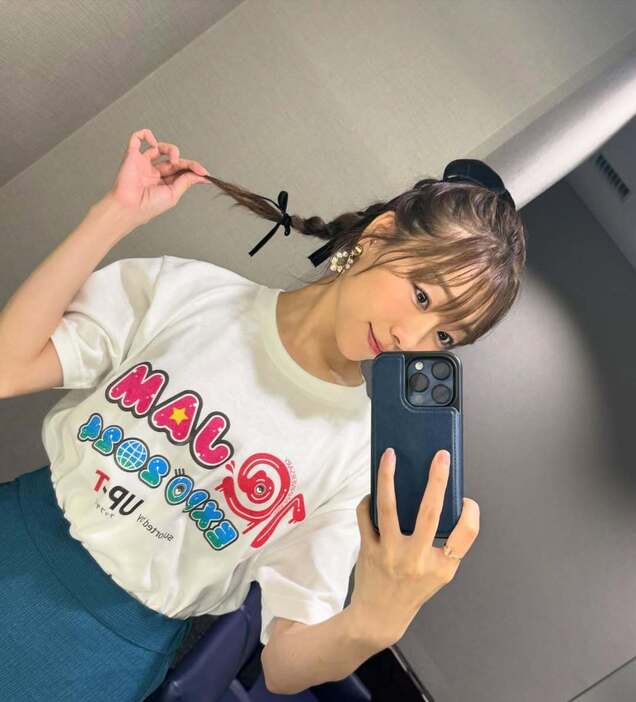 須田亜香里(インスタグラム＠akarisudaより)