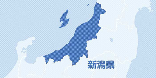 新潟県の地図