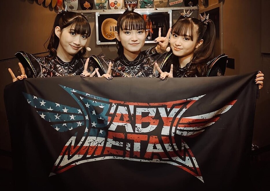 BABYMETAL（インスタグラム@babymetal_officialより）