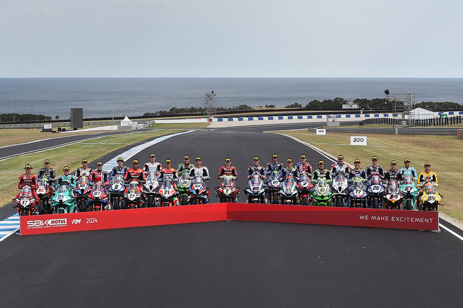 2024年シーズンのWorldSBKフル参戦ライダー