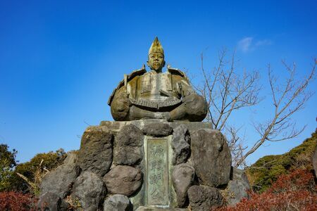 源氏山公園にある源頼朝像（神奈川県鎌倉市）　写真／tokiiro/イメージマート