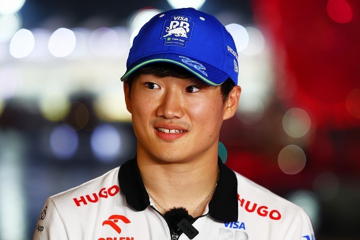 FP2を好感触で終えた角田。(C)Getty Images