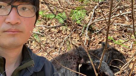 マタギになるためには、クマを“授かる”ことが絶対条件（写真：岡本健太郎さん提供）