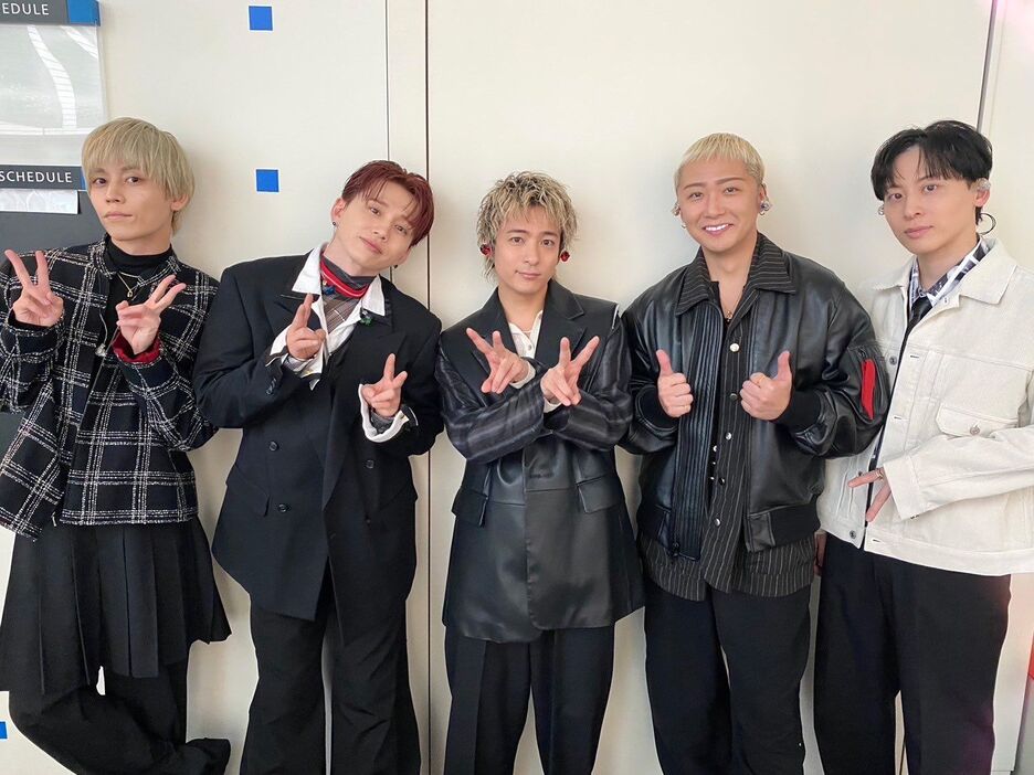 Da-iCEの5人（Da-iCE公式Instagramより）