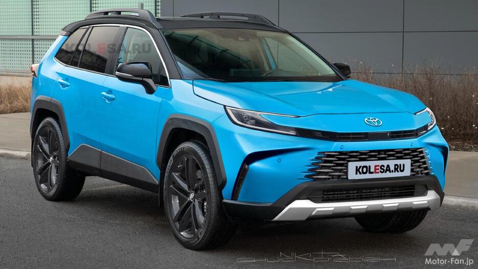 トヨタ　RAV4 次期型　予想CG