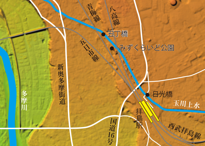 （地理院地図vectorを加工して作成／山と溪谷社）